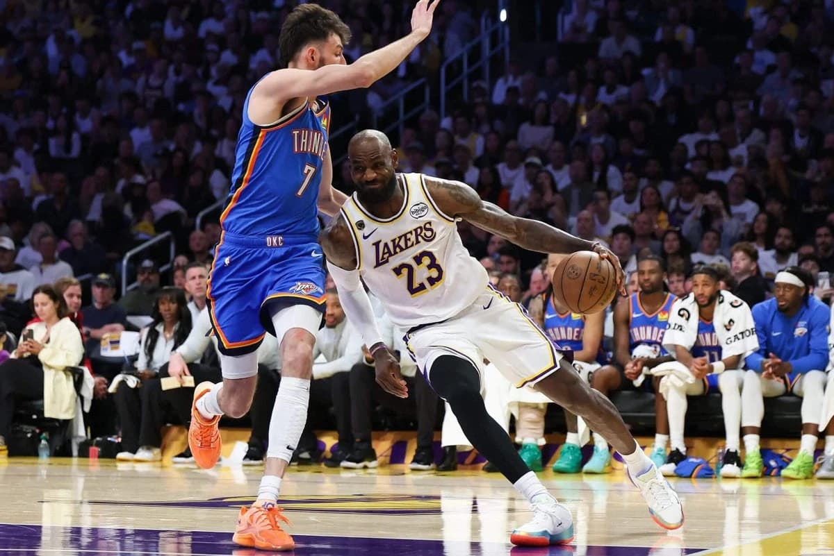 Panic in L.A.? LeBron, Lakers fall into 3-0 hole against Thunder: Game 3 takeaways