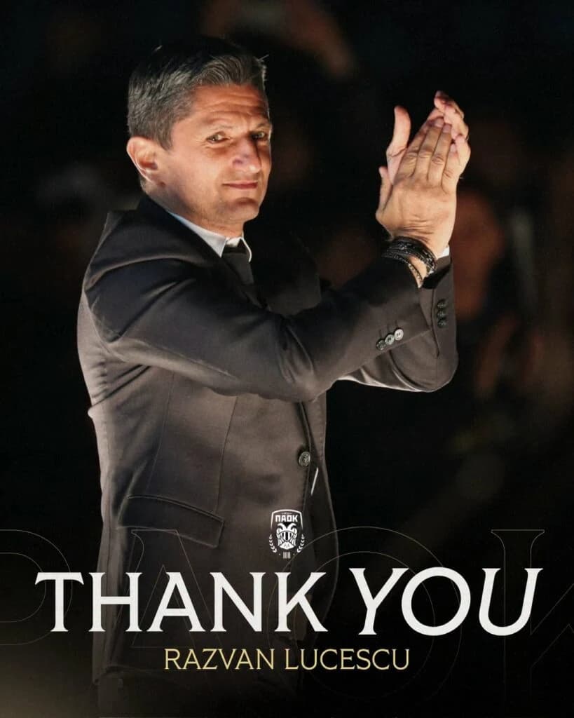 PAOK anunță oficial încetarea colaborării cu Răzvan Lucescu