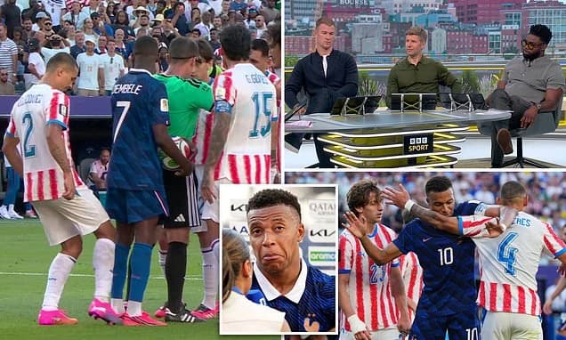 Paraguay's World Cup 'disgrace': Furious BBC pundits savage 'embarrassing' South Americans after las