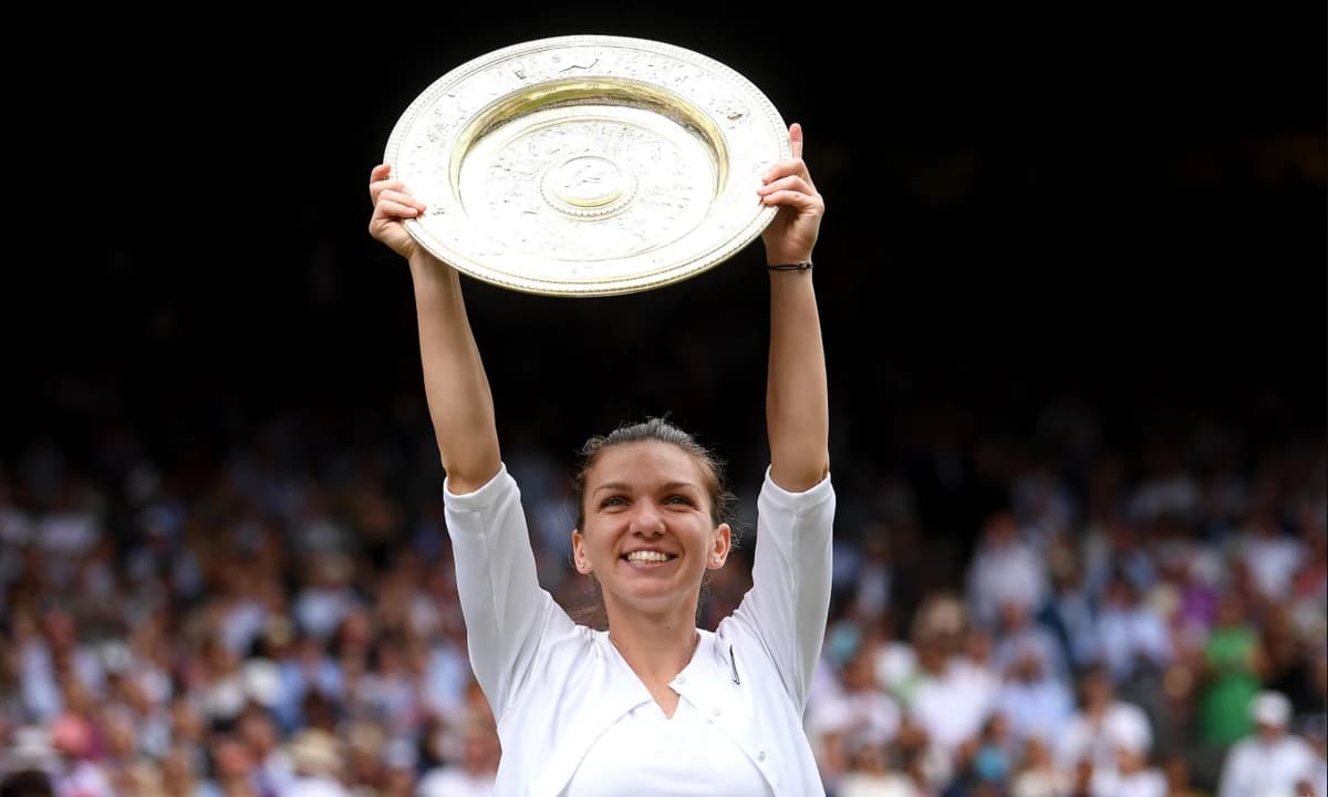 "Parcă a fost ieri". 7 ani de când Simona Halep a fost campioana de la Wimbledon