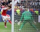 Paris Saint-Germain v Arsenal: Champions League final โ live