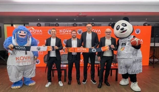 Parteneriat strategic în baschetul românesc: NOVA Power & Gas se alătură campioanei U-BT Cluj-Napoca