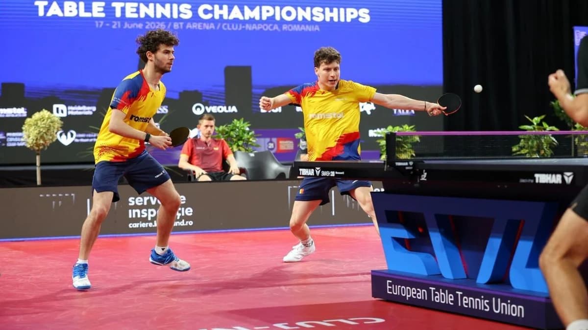 PASTILA DE SPORT - Frații Istrate vor medalii la C.E U21 la tenis de masă