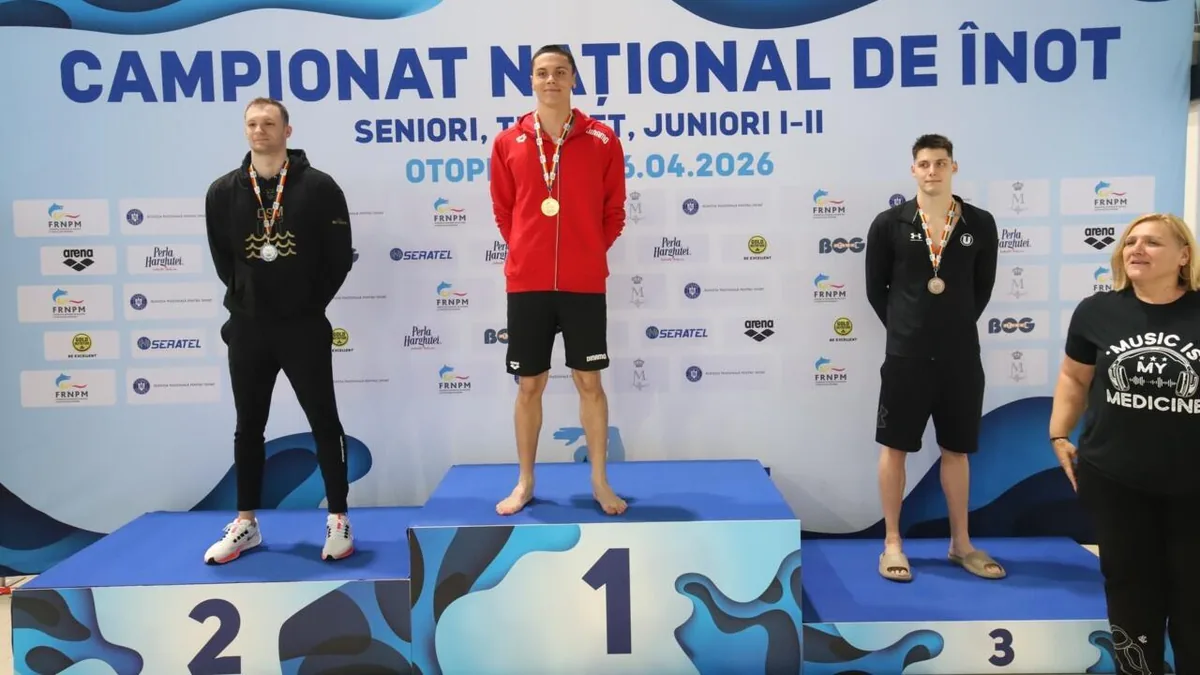 PASTILA DE SPORT - Prima medalie în 2026 pentru David Popovici