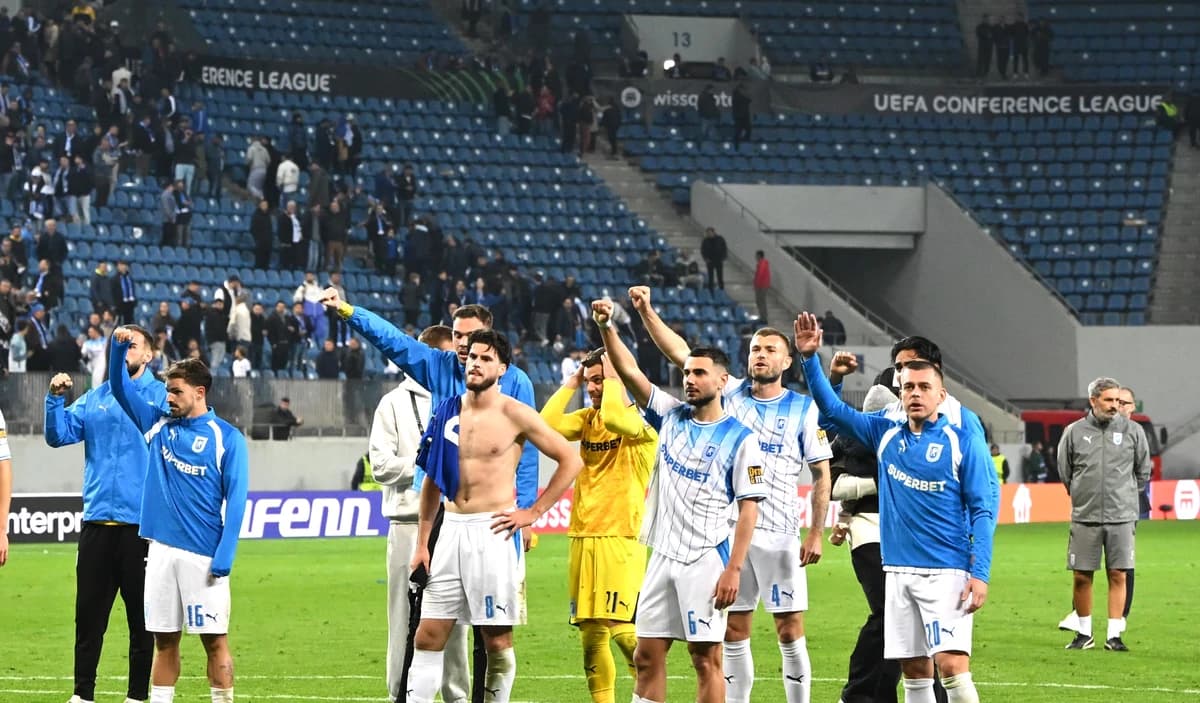 Pe ce loc ar urma să termine Universitatea Craiova în Conference League, după ce a remizat cu Getafe