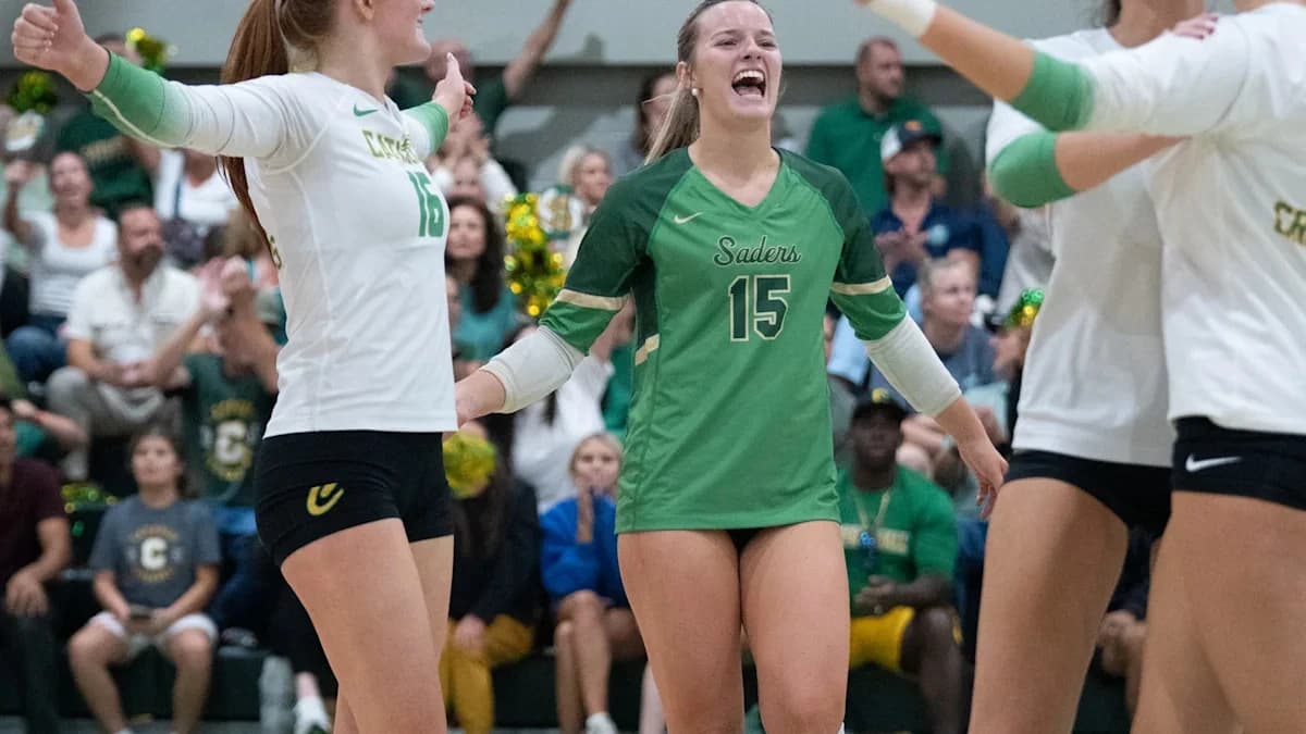 Pensacola Catholic, Jay volleyball punch tickets to FHSAA Final Four