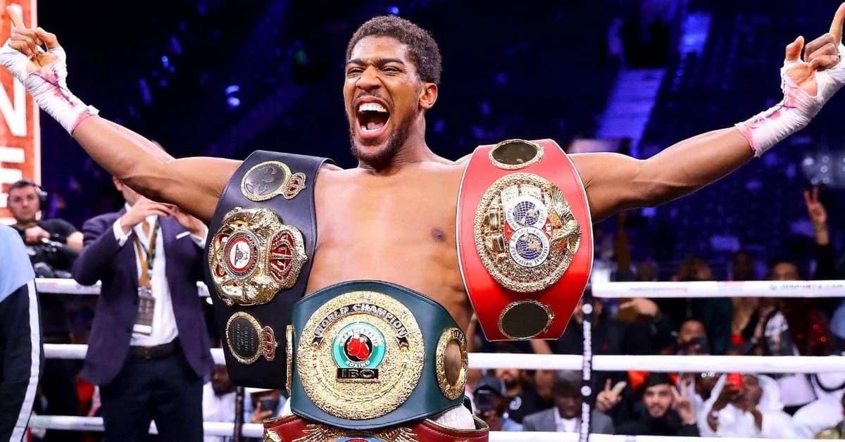 "People said I should retire": Anthony Joshua names the two best wins of his 33 fight career