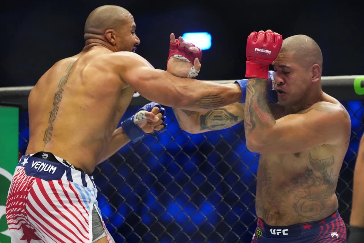 Pereira fumes over ‘illegal shots’ after Gane’s interim UFC heavyweight title win