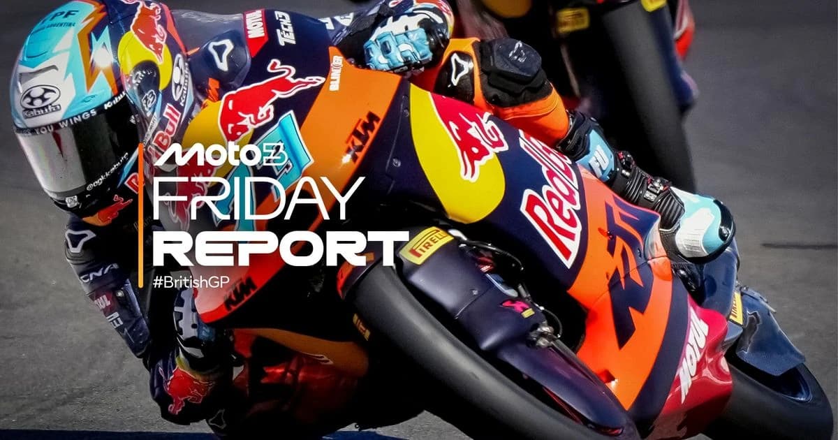 Perrone pips home-hero Ogden for Friday P1 at British GP