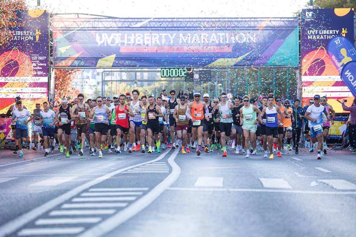 Peste 5.000 de oameni la linia de start. UVT Liberty Marathon bate recordul de participare / FOTO