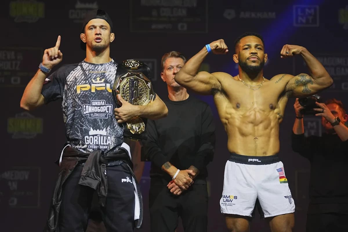 PFL New York live results: Usman Nurmagomedov vs. Archie Colgan updates, round-by-round scoring and