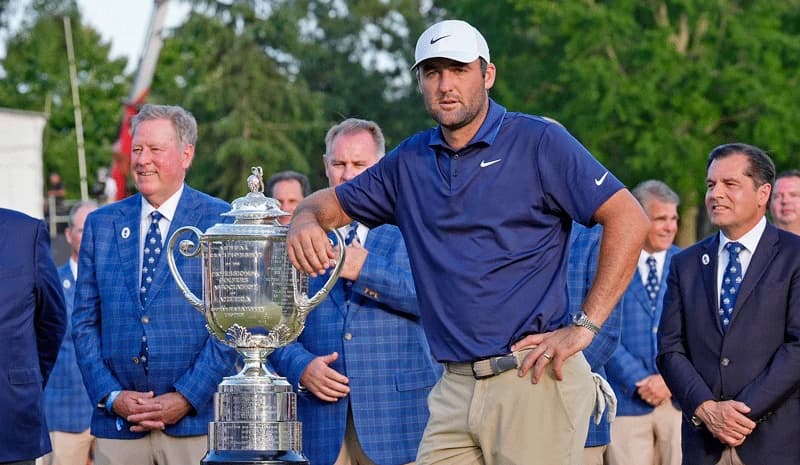 PGA Championship Odds & Win Probability 2026: Favorites & Trends for Aronimink Golf Club