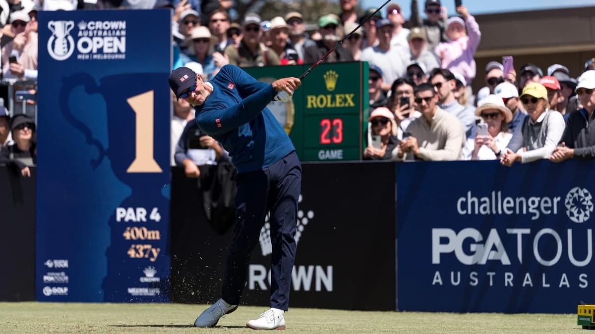 PGA Tour and DP World Tour's partnership with Australian Open could signal vision for Tour's global
