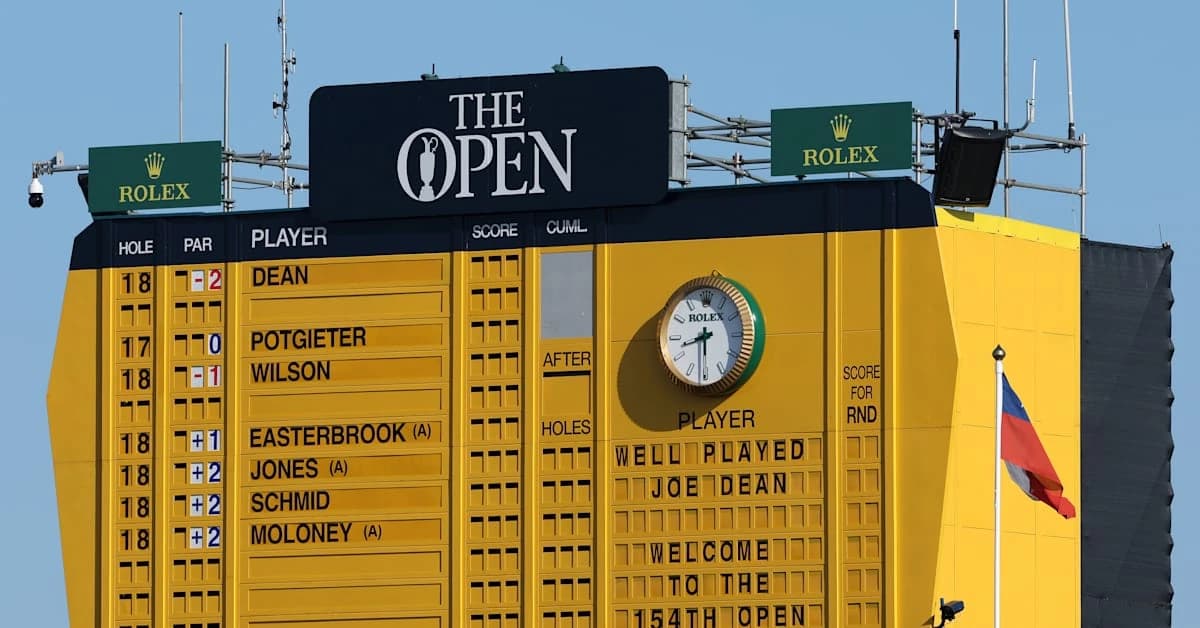 PGA TOUR this week: The Open Championship facts and figures