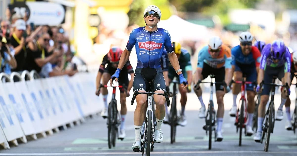 Philipsen a câștigat etapa a 17-a din TDF și e foarte aproape de Pedersen în clasamentul pe puncte