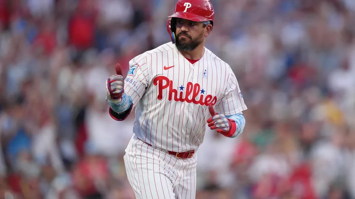 Phillies' Kyle Schwarber has broken one record, and next up is Babe Ruth