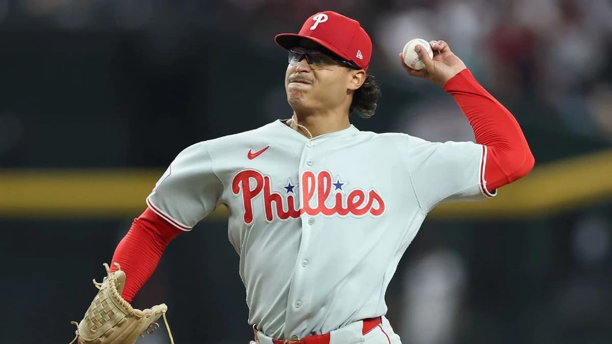 Phillies placing 14-game winner Luzardo on IL with shoulder injury