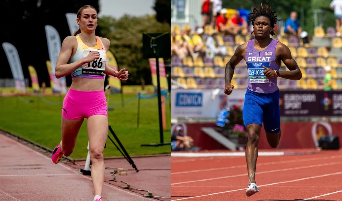Phoebe Gill and Jake Odey-Jordan lead GB world U20 team