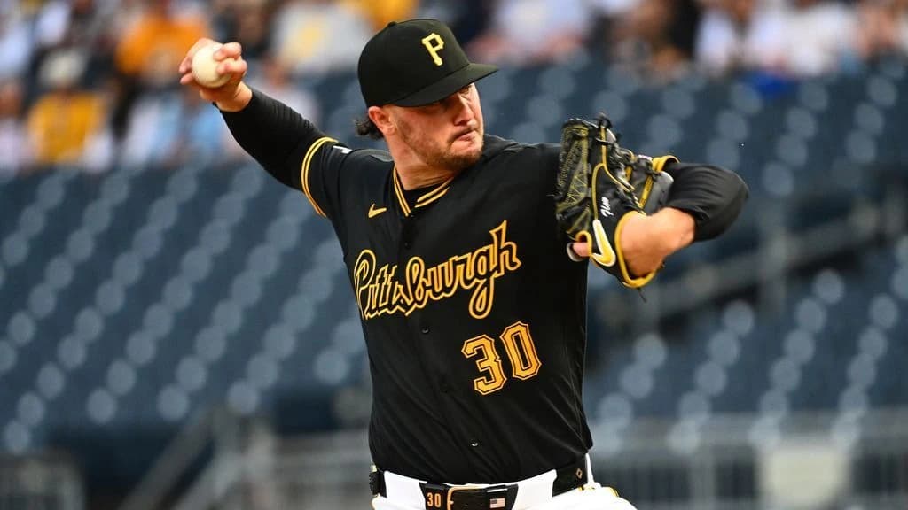 Pirates' Skenes loses no-hit bid in 7th but gets w...