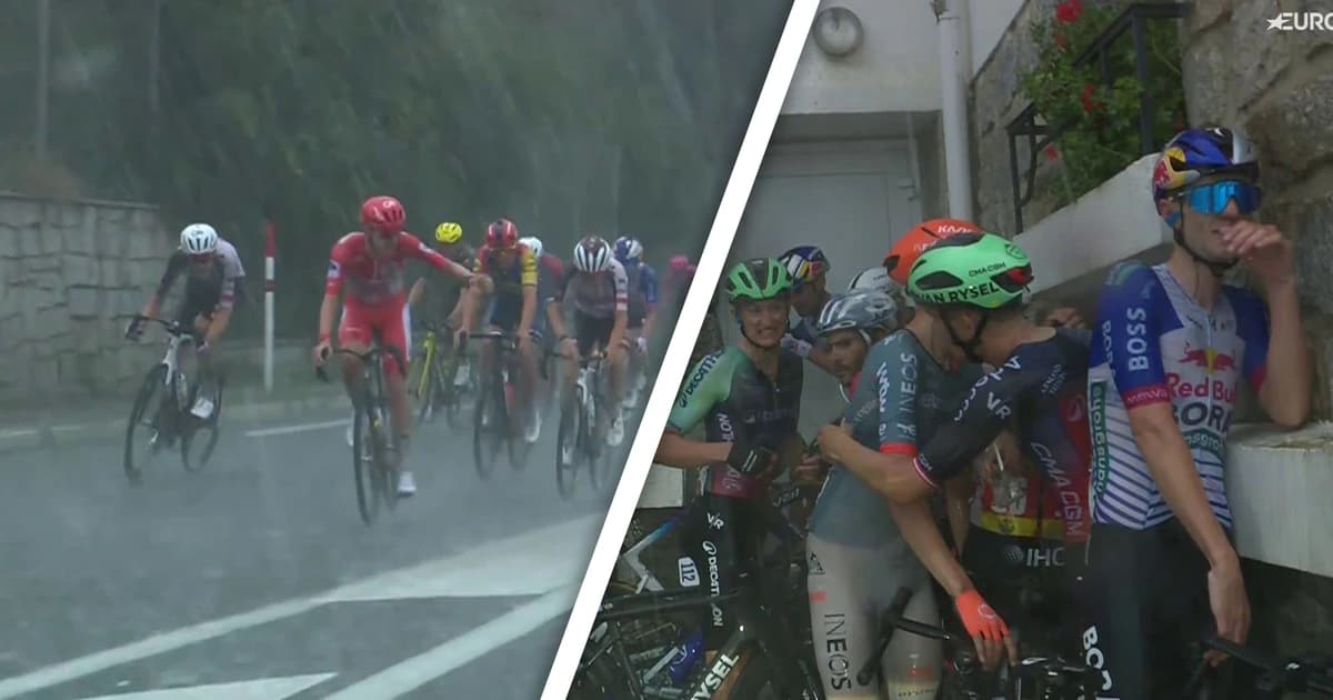 Pogacar a fost cel care a oprit plutonul în etapa a 3-a din Vuelta! Van Aert a povestit calvarul pri