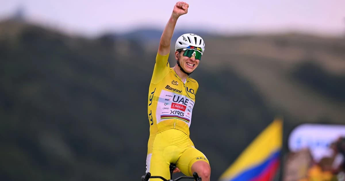 Pogacar se distrează în Turul Franței! Slovenul, 25 de victorii în TDF! Dublă UAE în etapa a 14-a