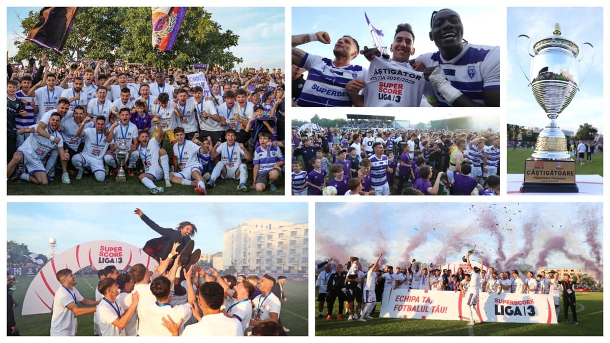 Poli Timișoara a revenit după 3 ani în Liga 2 și deja visează la promovarea în SuperLigă! A fost o s