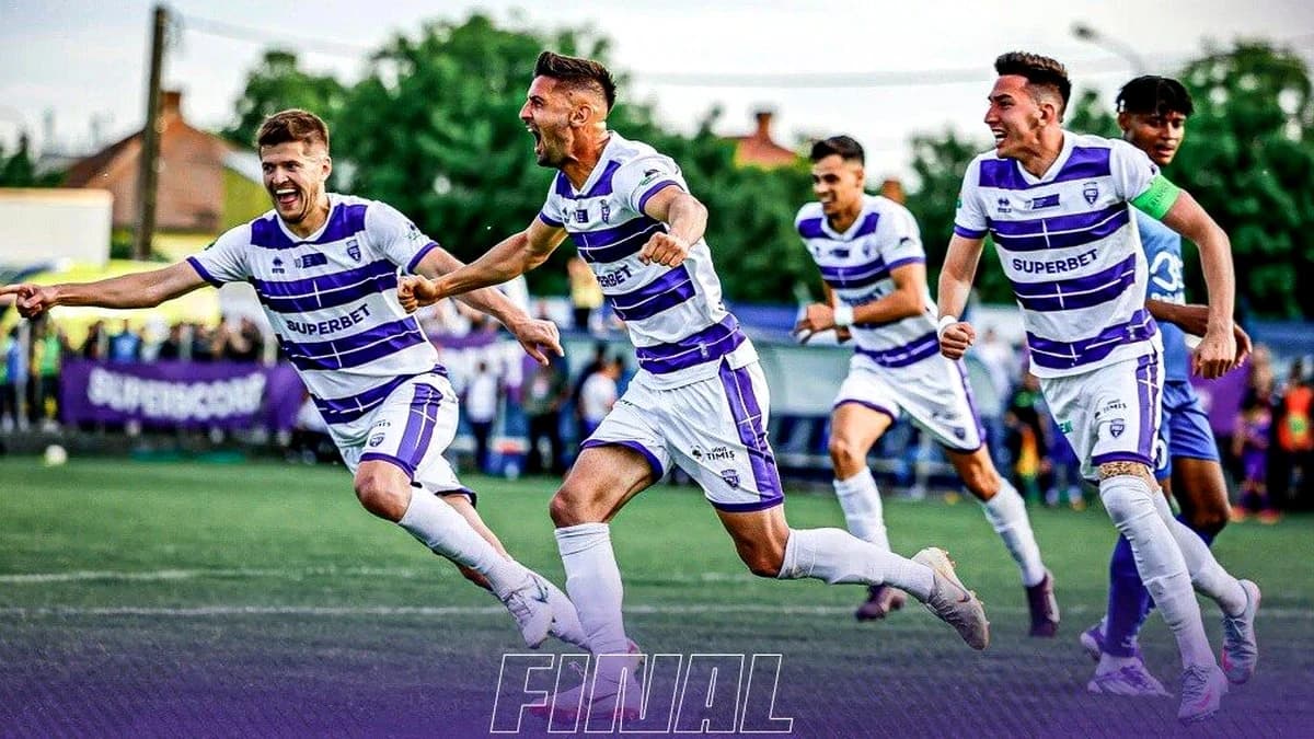 Poli Timișoara revine în Liga 2! Dan Alexa a reușit promovarea după revanșa cu Baia Mare