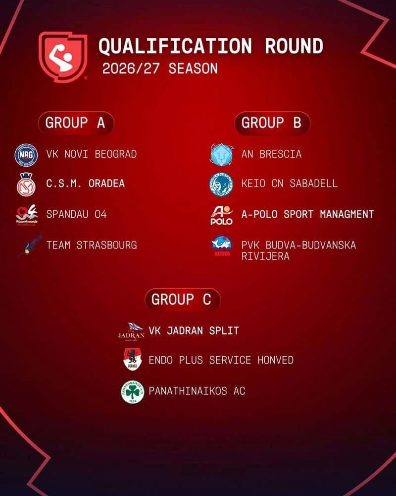 Polo: Vicecampioana CSM Oradea va găzdui o grupă de calificare în Liga Campionilor