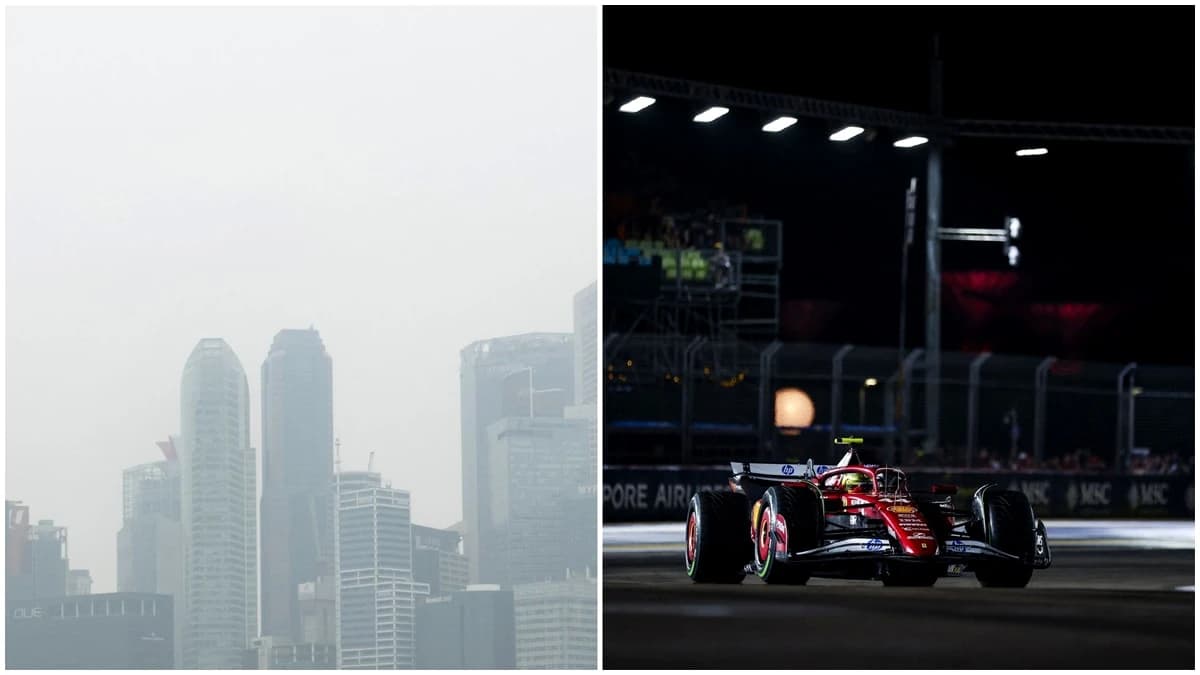 Poluarea a atins niveluri record în Singapore înainte de cursa de Formula 1! Măsuri speciale anunțat