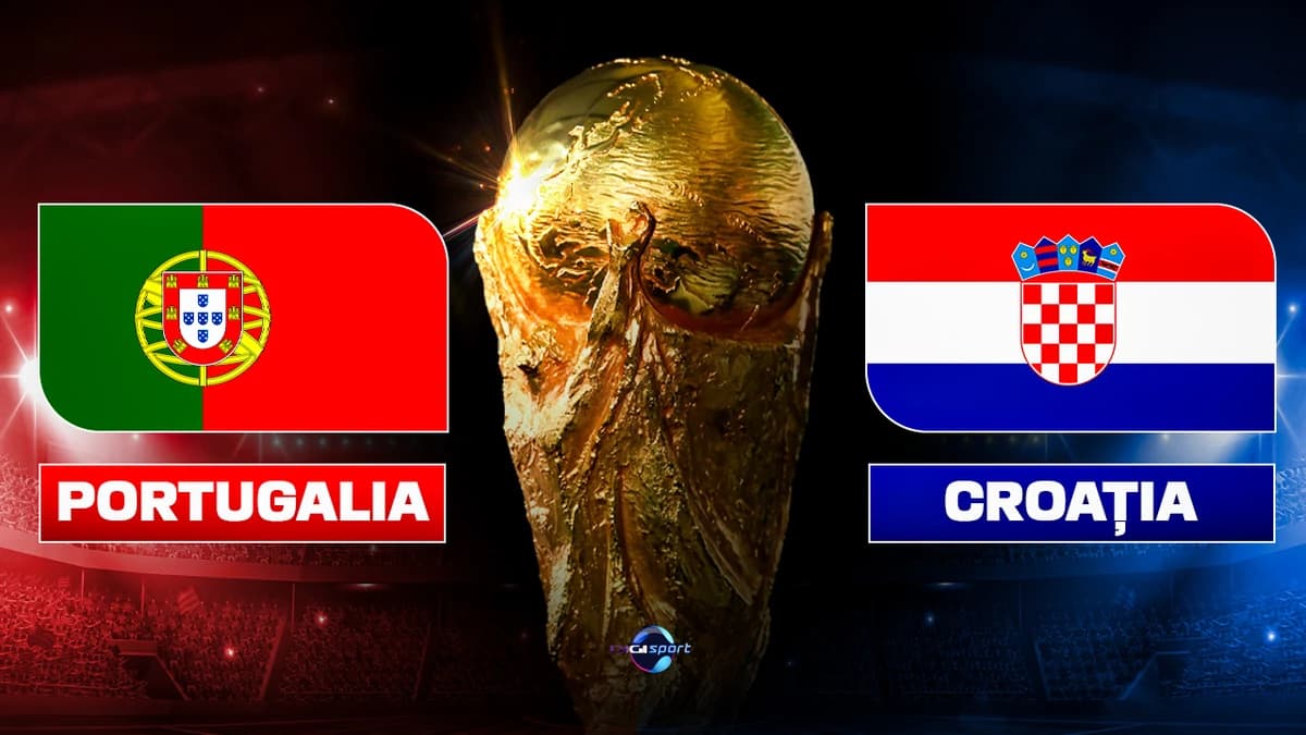 Portugalia - Croația 0-0, ACUM pe digisport.ro în 16-imi la Cupa Mondială. Ronaldo și Modric, titula