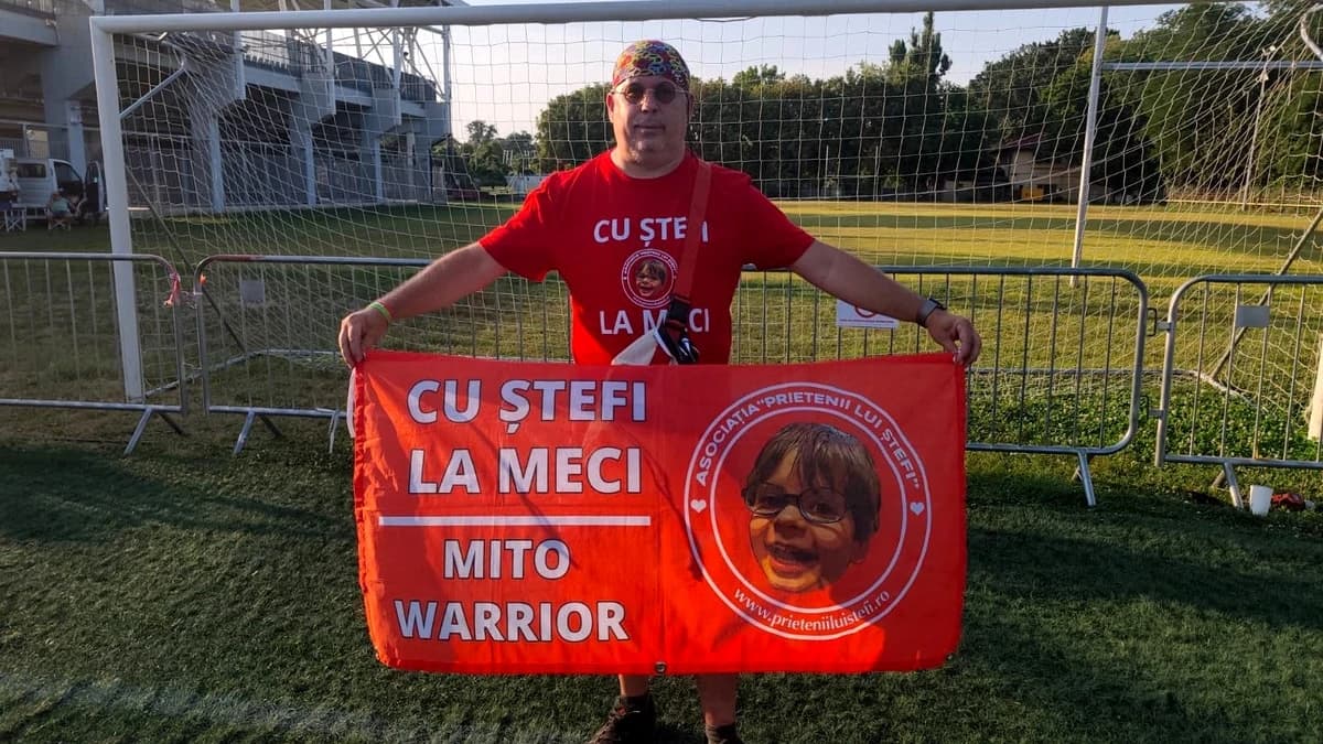 Povestea lui Ștefi, fanul dinamovist care nu poate fi prezent la niciun meci al lui Dinamo. Gestul c