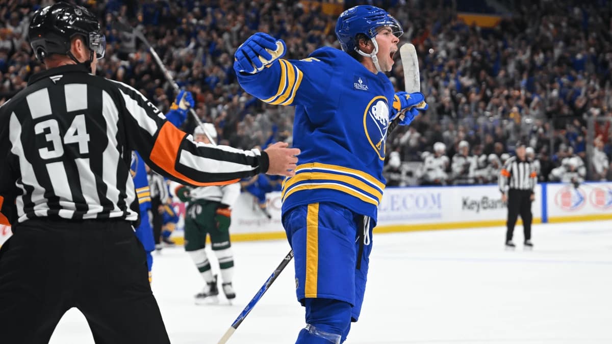 Power scores in OT, Sabres rally past Wild