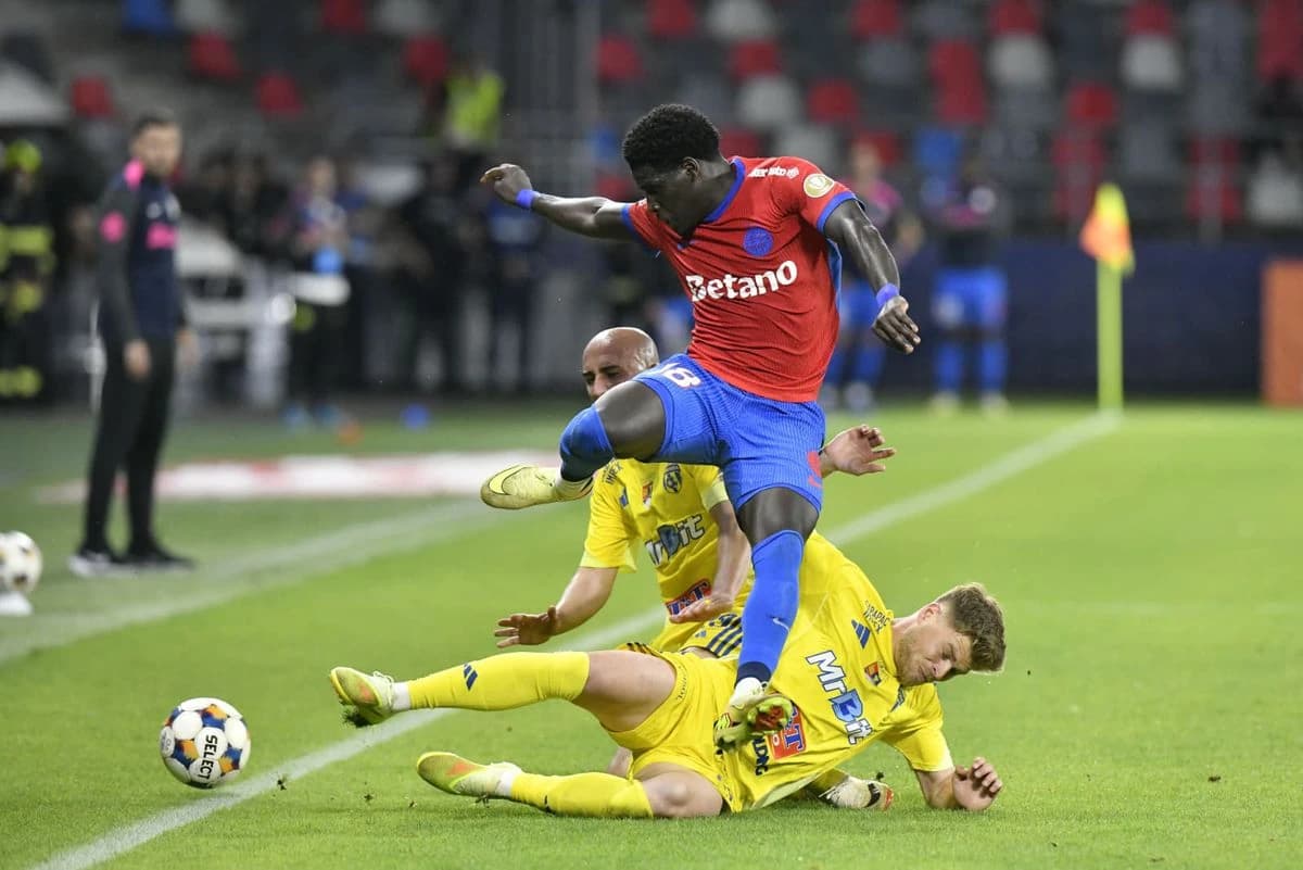 Prea puțin fotbal » FCSB și Unirea Slobozia au oferit un meci greu de privit în Ghencea