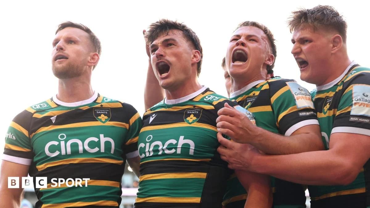 Prem semi-final: Northampton Saints 45-31 Leicester Tigers - Furbank double helps hosts reach final