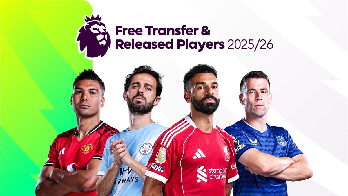 Premier League clubs' released lists - who's set for free transfer?