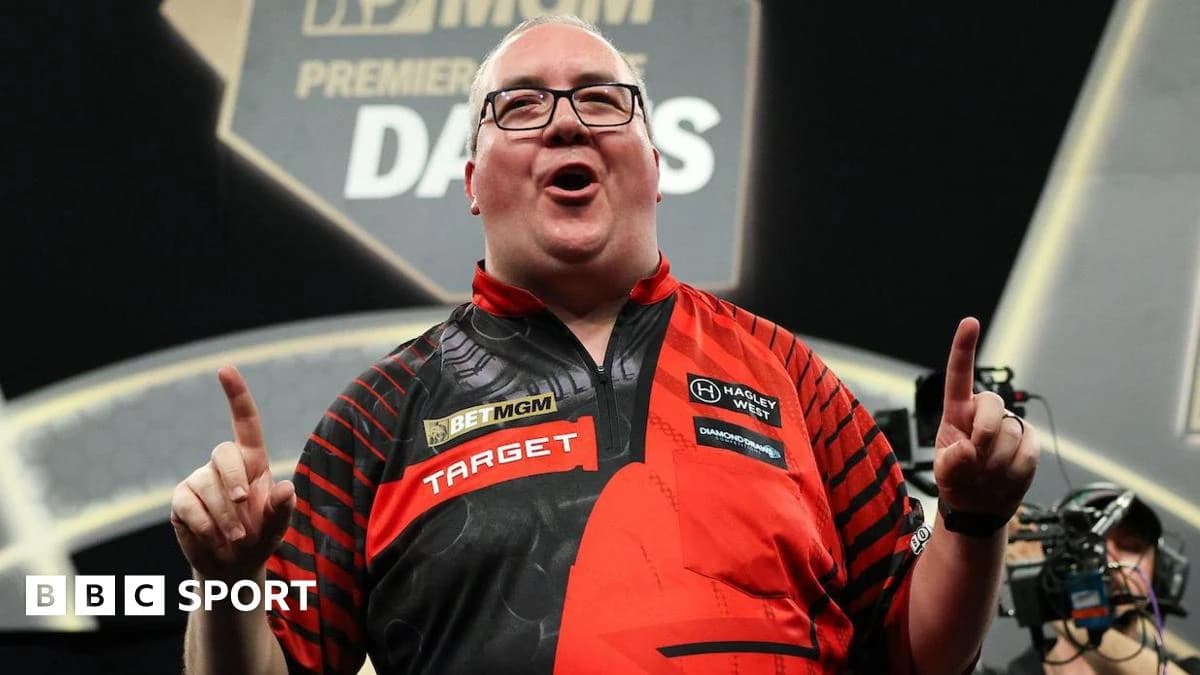 Premier League Darts 2026 results: Stephen Bunting beats Luke Humphries in Sheffield