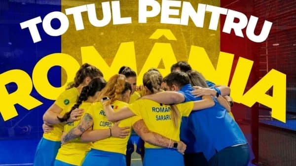 Premieră pentru naționala feminină de padel a României