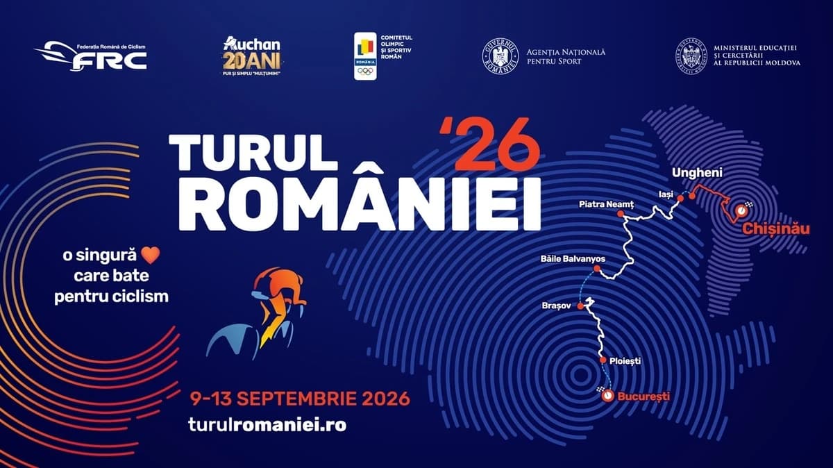 Premieră: Turul României 2026, start istoric la Chişinău. 21 de echipe din 14 ţări participă în cel
