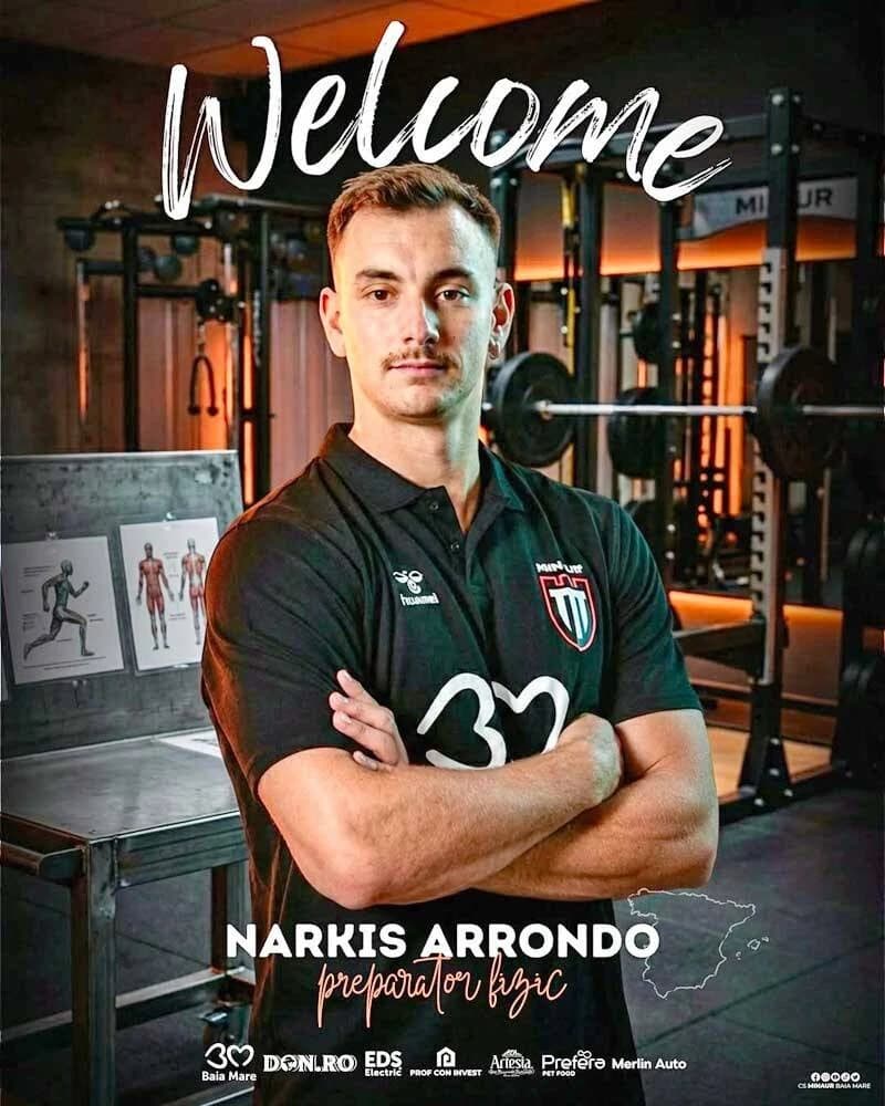 Preparator fizic din Spania la echipele de handbal ale CS Minaur