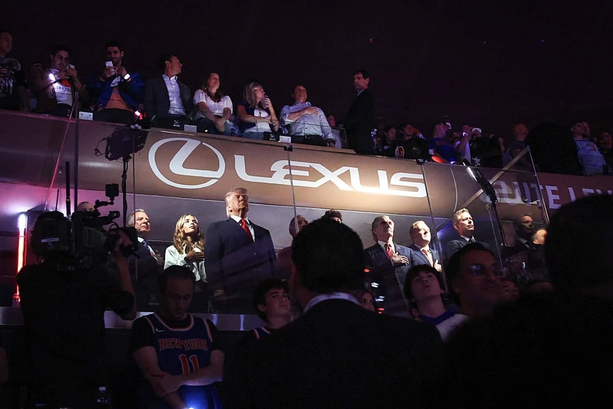 President Trump roundly booed by New York crowd at NBA Finals Game 3 at MSG - The Athletic