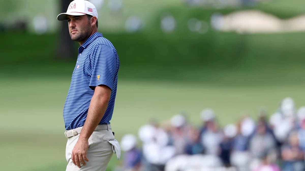 Presidents Cup live leaderboard, updates: Scottie Scheffler, Sam Burns lead U.S. team early Thursday