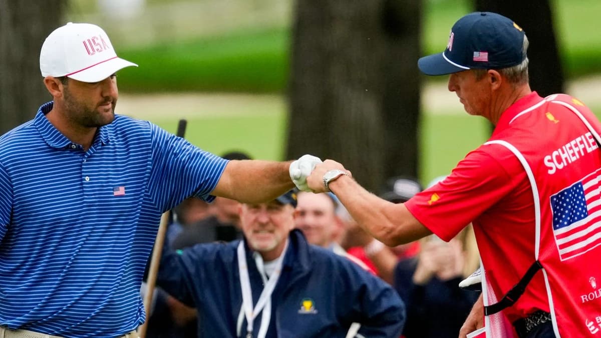 Presidents Cup: Team USA lead International Team 3-2 after Thursday fourballs as Scottie Scheffler m
