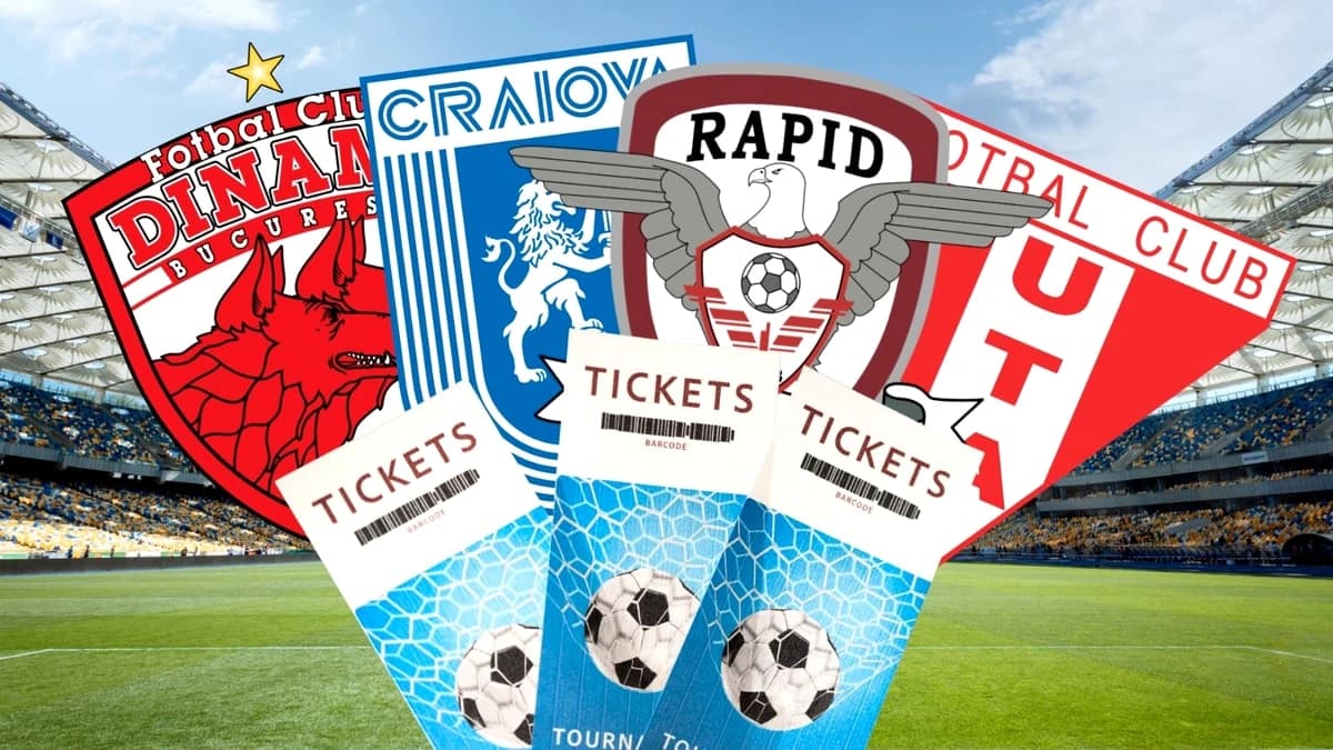Prețurile abonamentelor din SuperLiga. Ce echipă vinde cel mai scump și cine e campioană la ticketin