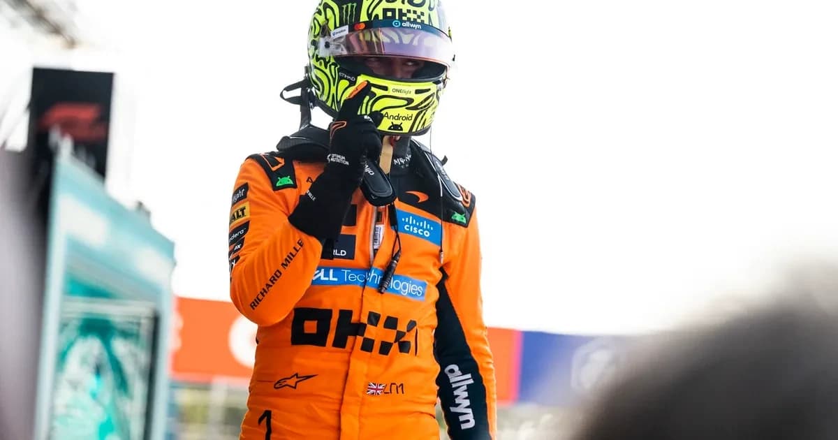 Prima cursă de Formula 1 după schimbarea regulamentului: Lando Norris, în pole position la sprintul