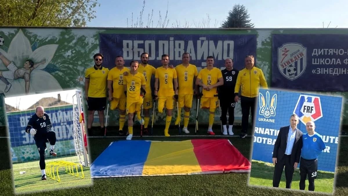 Prima națională a României care merge să joace în Ucraina după începutul războiului. Andrii Șevcenko