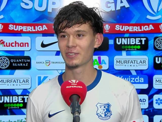 Primul gol în SuperLiga la doar 17 ani! Răzvan Mărincean: "Nu am cuvinte"