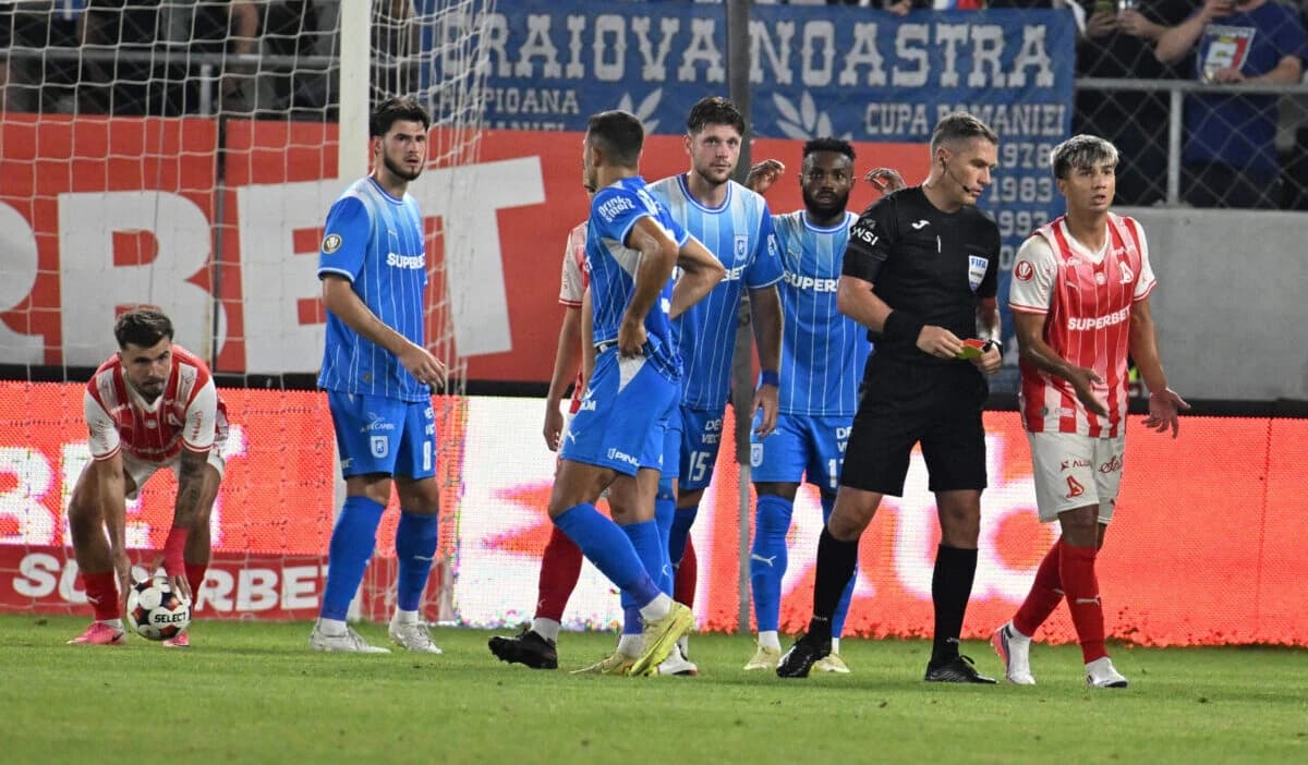 Primul jucător care e OUT de la Universitatea Craiova, după umilința cu Dinamo. Decizia luată de con