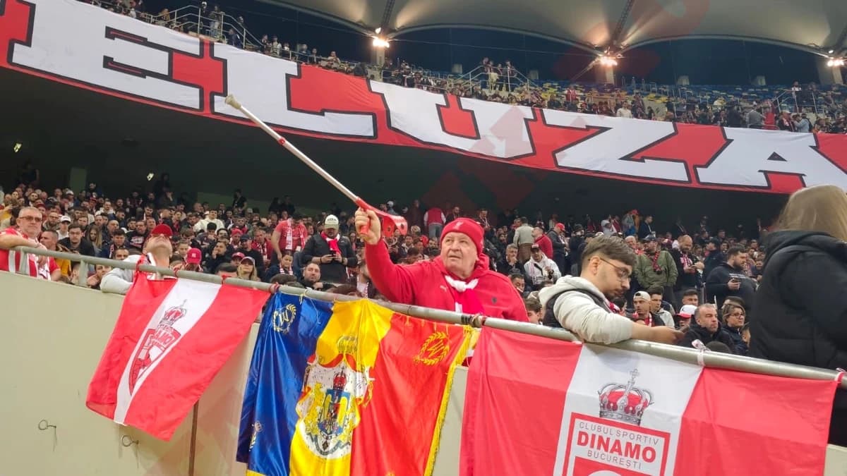 Primul lider de galerie al lui Dinamo, în baston pe Arena Națională! Revenirea care a emoționat tot