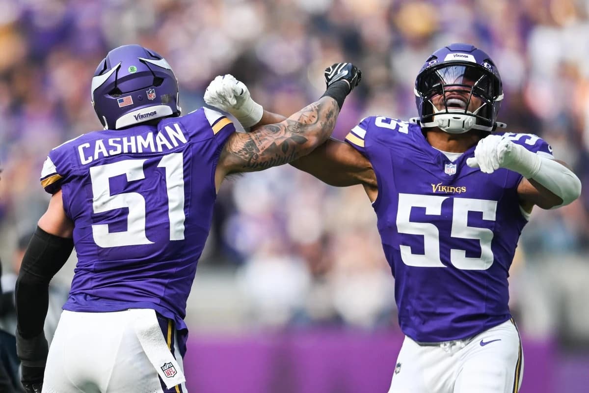 Prisco's NFL Week 8 Power Rankings: Lone unbeaten Vikings take over top spot