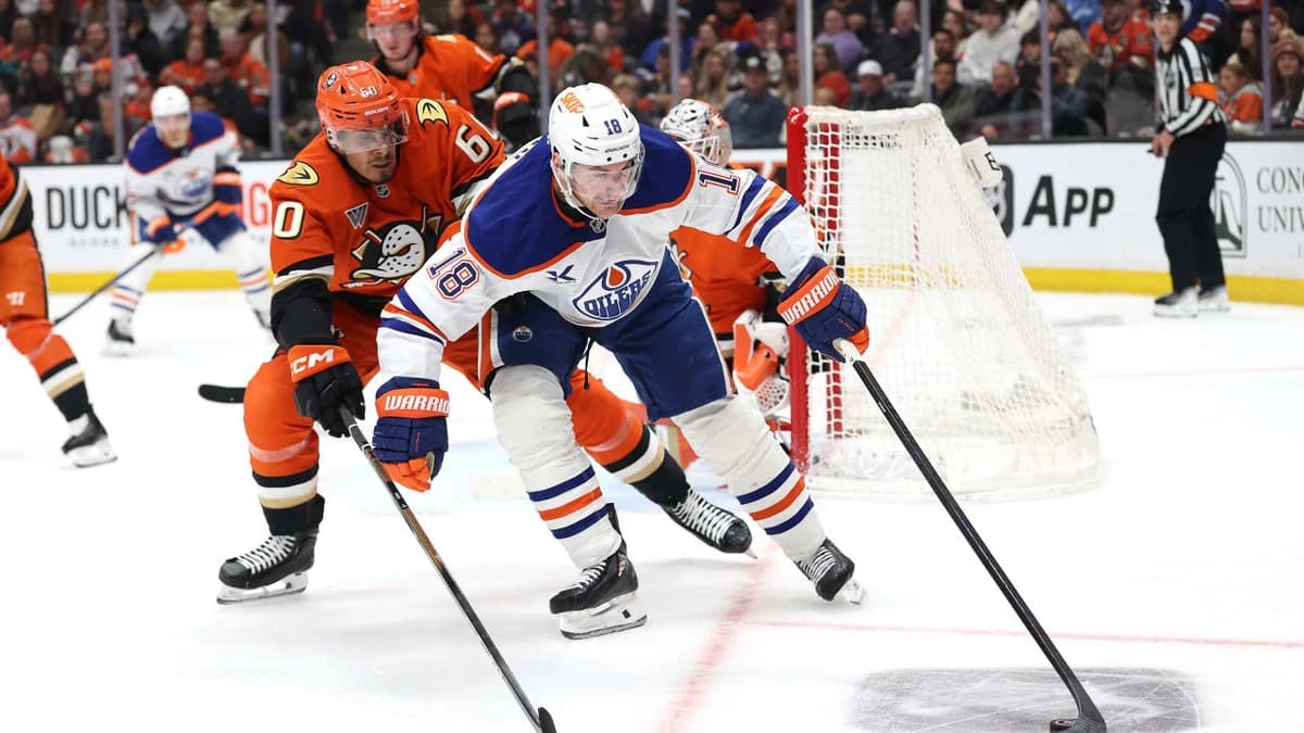 PROJECTED LINEUP: Oilers at Ducks (Game 6)